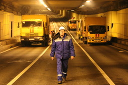 Система подогрева Волоколамского туннеля полностью готова к зиме.